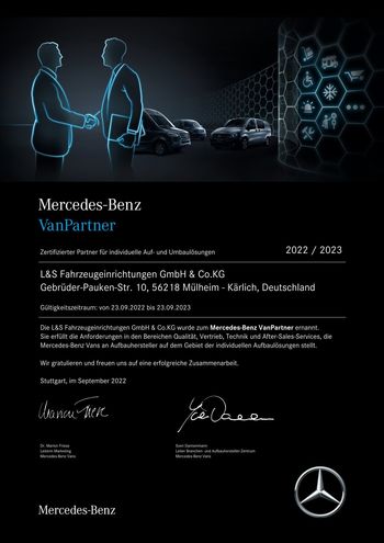 Mercedes Benz VanPartner